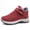 A Brick Red, variant on Women Snow Boots Lined Winter Boots High Top Lined Thickened Walking Shoes Ankle Shoes Outdoor Activities Watermelon Red 39