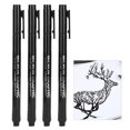 thumbnail image 4 of 12pcs Micron Liner Fine Tip Marker Pen Black Ink Waterproof Drawing Pen for Sketch Comic (05), 4 of 9
