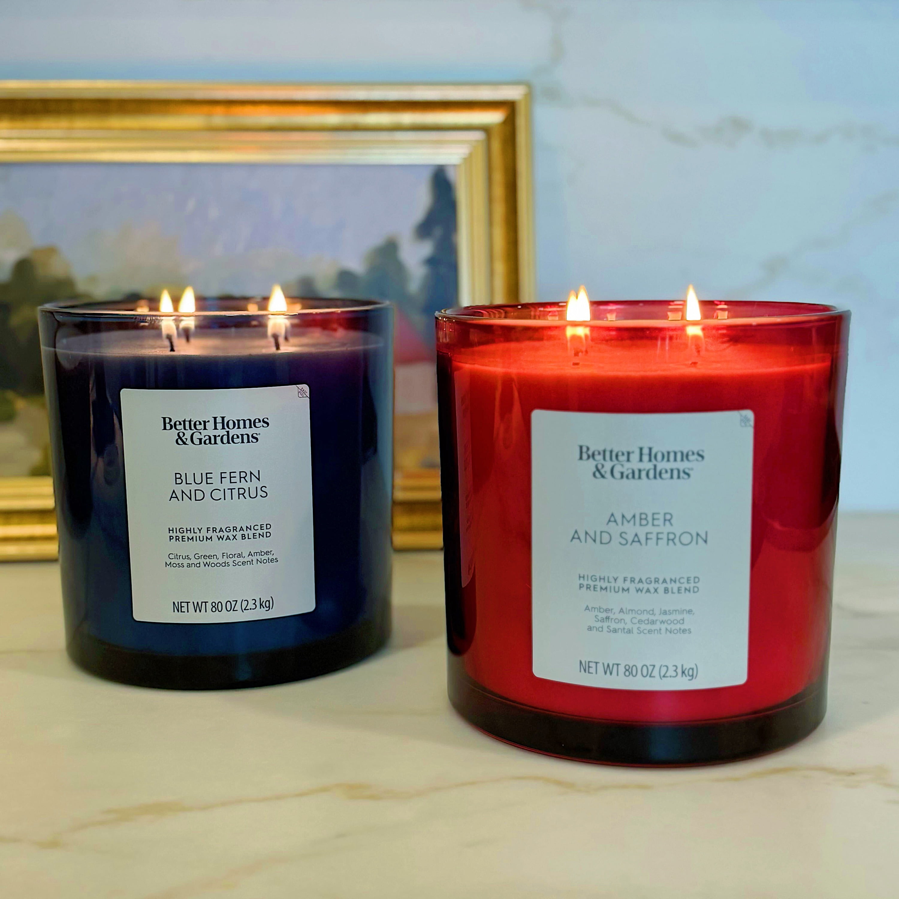 Better Homes & Gardens 4-Wick Large Oversized Jar Candle 80oz.