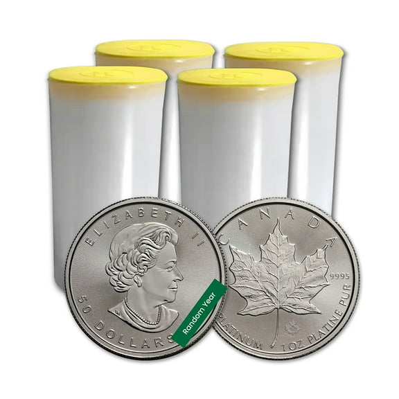 1 oz Silver Maple Leaf Coin - Random Year (Lot of 100)