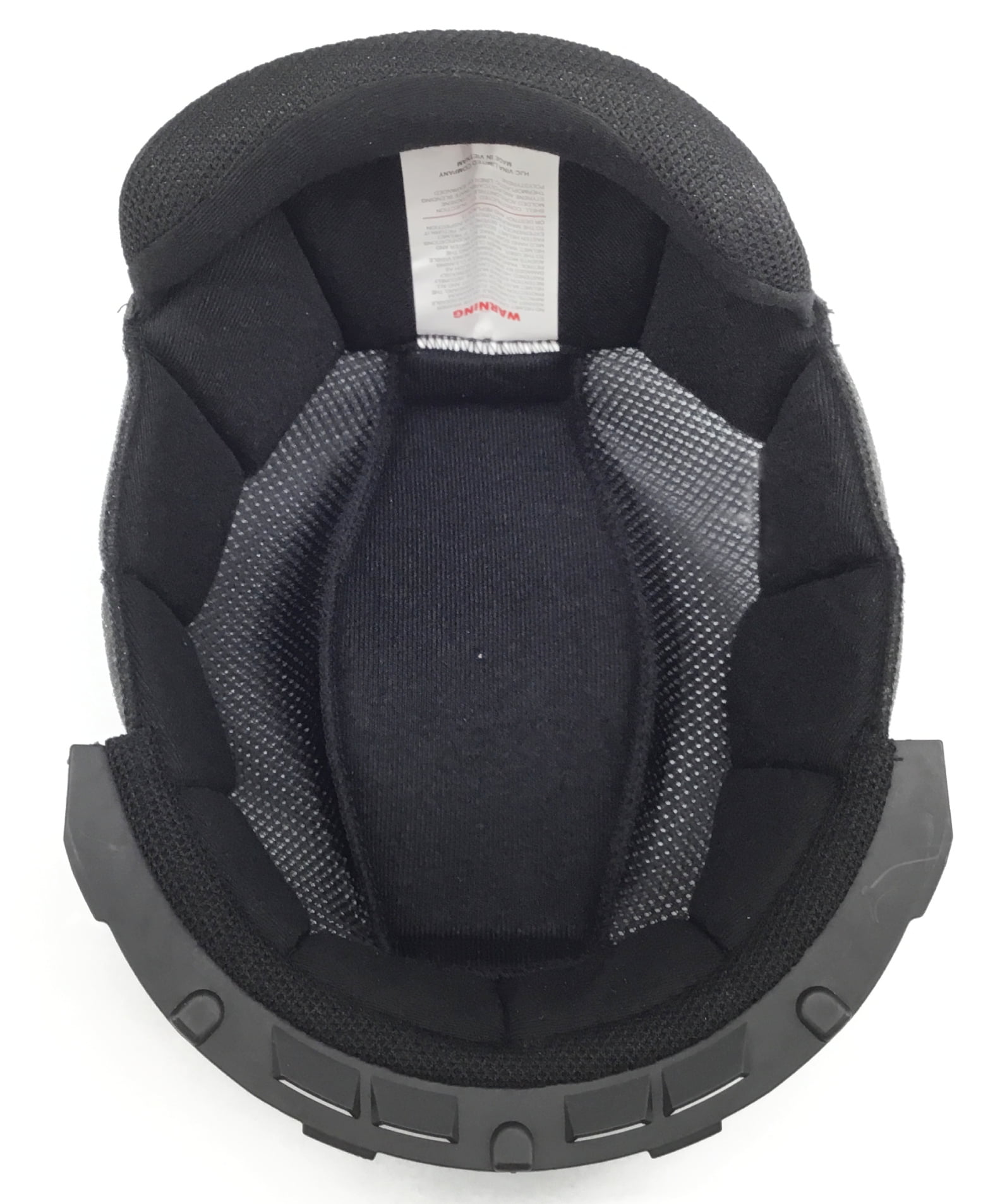Black GMAX MX-46Y Top Liner Off-Road Motorcycle Helmet Accessories 9 mm 