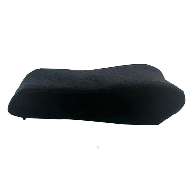 Cojines de Reposabrazos Comfort Velvet Lavable Espuma Viscoelástica Funda Extraíble Almohada Reposabrazos Almohada para Sillas de Computadora de Negro shamjiam Almohadilla para reposabrazos