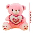 thumbnail image 7 of Dtchengua Teddy Bouquet Doll - Romantic Plush Gift for Her, Valentine's Day, Anniversary & Special Occasions (9Inch, Pink), 7 of 7