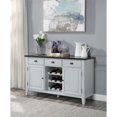thumbnail image 4 of ACME Lanton Server  in Marble & Antique White Finish, 4 of 5