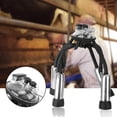 thumbnail image 3 of Cow Milking Cluster, Hangable Milking Cluster, Black With Hook Cow Milking Machine Accessory For Milking Milk Cow, 3 of 8