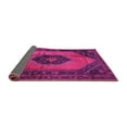thumbnail image 2 of Ahgly Company Indoor Rectangle Medallion Pink Traditional Area Rugs, 7' x 10', 2 of 4