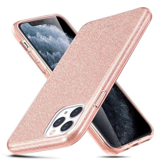 Funda ESR Glitter para iPhone 11 PRO Coral Brillos ESR Glitter