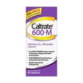 thumbnail image 1 of Suplemento de calcio Caltrate 600 + M 400 UI de vitamina D 60 tabletas, 1 of 4