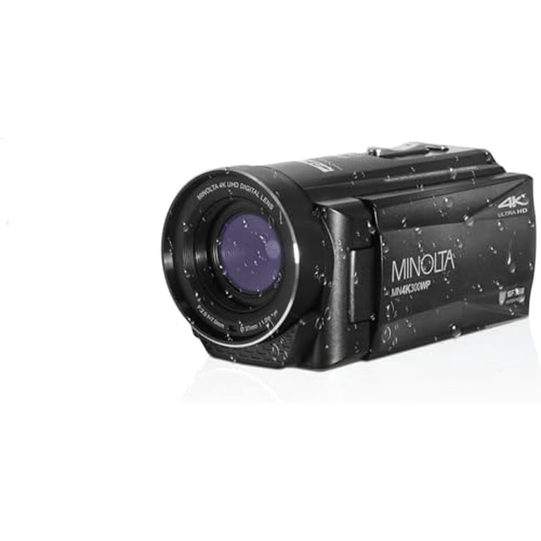 MINOLTA MN4K300WP 4K Ultra HD / 56 MP Waterproof Video Camcorder