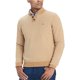thumbnail image 1 of Suéter de punto con Cuello simulado Tommy Hilfiger para hombre color beige pequeño, 1 of 1