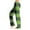 Green, variant on Women's Christmas Snowflakes and Trees Print Plush Pajama Pants, Soft and Comfortable Home Wear Trousers for Winter, Casual Sleepwear with Elastic Waist,Wine,M
