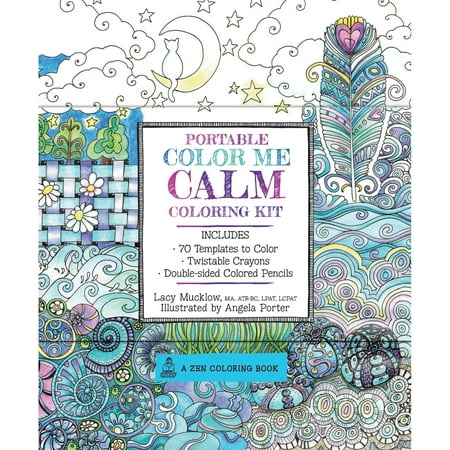 Quarto Publishing Portable Color Me Calm Coloring Kit