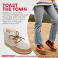 thumbnail image 3 of Zapatillas Minnetonka Torrey Suede para mujer, color canela, talla 11M, 3 of 8