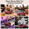 thumbnail image 5 of WSTER WS-580 Cybertruck Portable Bluetooth Speaker, Replica Car with Display Screen, HD Sound, BT5.4，TWS, FM , For Home Outdoor Party Beach，The Perfect Gift for Family and Friends, 5 of 10