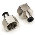 thumbnail image 2 of 1/4 OD Tubing Push to Connect Fittings 1/2 Inch Npt Female Air Fittings PCF Air Lines Push Fittings Quick Connect Air Hose Fittings Pneumatic Fittings Push in Connectors Push Lock Fittings 2Packs, 2 of 4