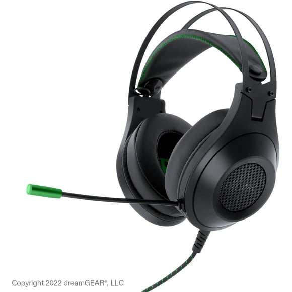 Bionik Sirex Gaming Headset with Mic for Xbox Series XS: 50MM Drivers, Memory Foam, Mute Switch, Adjustable Head Beam, Xbox One/ PS5/ Nintendo Switch OLED/PC/Mac
