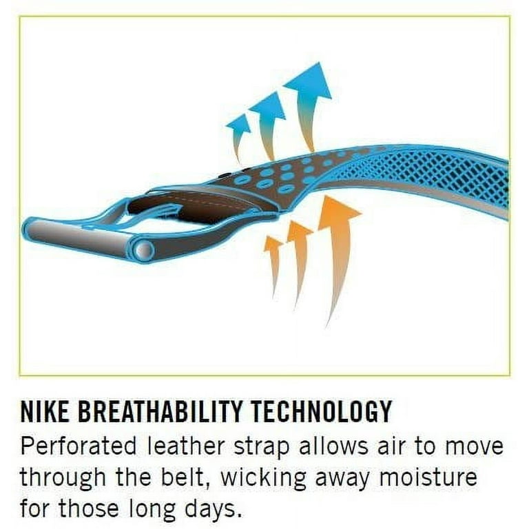 NEW Nike TW Mesh 2 G-Flex White Golf Belt Men's Size 32
