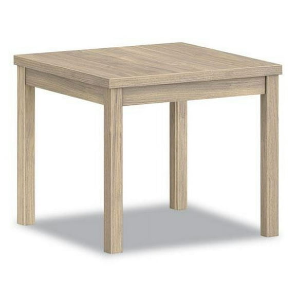 HON 80000 Laminate Occasional End Table, Rectangular, 24w x 20d x 20h, Kingswood Walnut