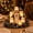 #01-Angle, variant on Mivyn Glowing Christmas Centerpiece with Warm Flameless Candlelight, Christmas Lighted Centerpiece with 6 LED Candles,Reusable Seasonal Table Decor,Pre-lit Holiday Tabletop Decor