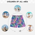 thumbnail image 6 of FORMRS Boys Swim Trunks Quick Dry Mesh Liner Boardshorts Sizes XS-XL, Colorful Starfish, 6 of 7