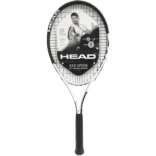 HEAD Geo Speed Adult Tennis Racquet, PreStrung, 10.4 Ounces, 105 Square Inch Head for Control