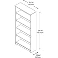 thumbnail image 4 of Pemberly Row 5 Shelf Bookcase in Harvest Cherry, 4 of 5