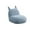 Blue(Deer), variant on Smuxee Toddler Couches and Sofas Cover Velvet Finish,Bear-Shaped Kids Sofa,Pink