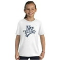 thumbnail image 4 of Cool Athletic Varsity NY Yonkers Crewneck T Shirts Boy Girl Teen Brisco Brands S, 4 of 5