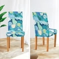 thumbnail image 3 of Yayeee 2 Pack Dining Chair Covers Stretch Parson Chairs Slipcovers Seat Protector, Vibrant Cat Pattern, 3 of 6