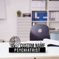 thumbnail image 4 of Handmadetneonsign Psychiatrist DoctorMetal Nameplate, Doctor Psychiatrist Desk Nameplate, Desk Name Plate Decor 47391, 4 of 5