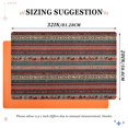 thumbnail image 6 of Yayeee Doormat for Inside 20"x32" Absorbent Low-Profile Washable Non-Slip Rubber Backed Entryway Rug, Tribal Geometric, 6 of 8