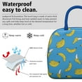 thumbnail image 3 of Lunch Bag Lunch Box for Women Reusable Insulated Lunch Bags,Water-Resistant Ripe Banana Print Art Cooler Lunch Tote Bag, Large Capacity for Work Travel Picnic, 3 of 6