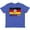 Vintage Royal Blue, variant on German Soccer Youth T-Shirt