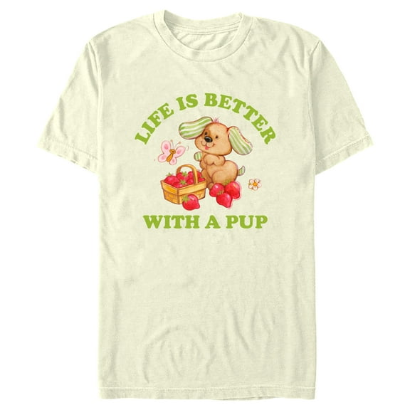 Men's Strawberry Shortcake Life is Better Graphic T-Shirt