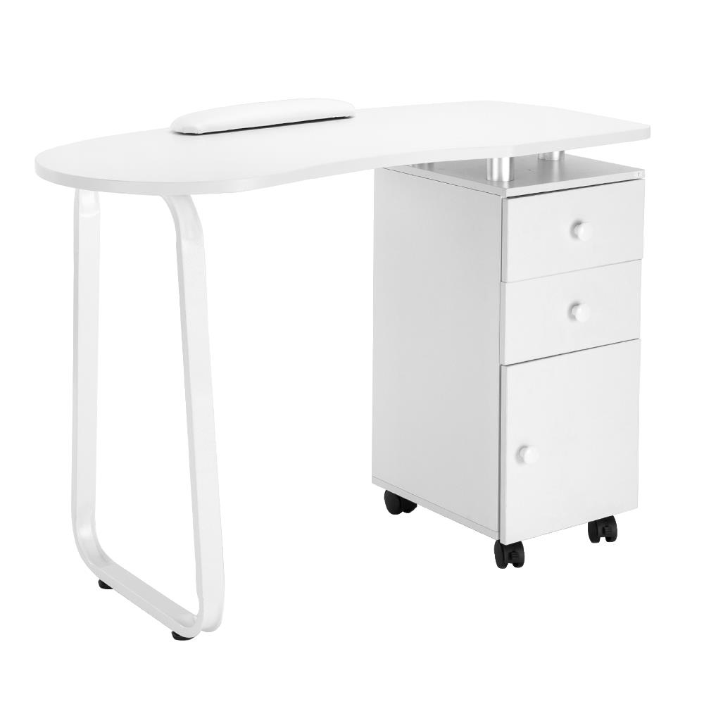 SalonMore Manicure Table Nail Desk with Beauty Salon Spa