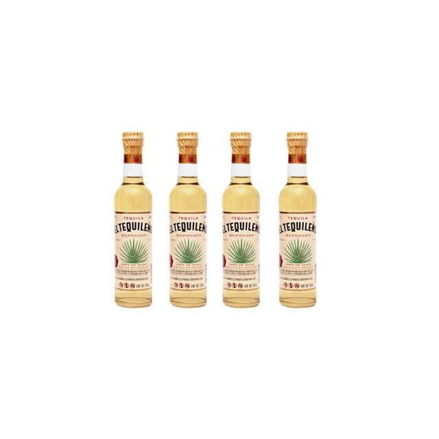 Pack de 4 Tequila El Tequileño Reposado 250 ml