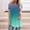 36-Blue, variant on Gaecuw Tunic Tops for Leggings Tops Blouses Short Sleeve T Shirts Regular Fit Pullover Tees T-Shirts Gradient Tops Crew Neck Blouses T Shirts Durable Easy Care Soft Lightweight Breathable Tees Tops