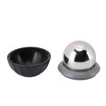 thumbnail image 1 of Bola de Rodillo de Masaje frío Crialesfera, llenado de líquido de 10.3 cm de acero inoxidable bola de masaje frío para atletas para la espalda, 1 of 7