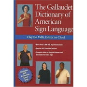 The Gallaudet Dictionary of American Sign Language, Used [Hardcover]