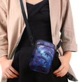thumbnail image 4 of HELLHERO Dolphins Women Messenger Bag Polyester with Zipper Adjustable Shoulder Strap Crossbody Bag for Travel, Outdoor and Daily Use, 4 of 7