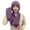 Purple, variant on Diufon Winter Hooded Scarf Hat for Women Plush Knitted Thickened Warm Beanie Outdoor Windproof 2 in 1 Hats