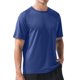 thumbnail image 2 of pstuiky camisetas para hombre, Camisa informal de manga corta con cuello redondo y estampado de cera lavada de color liso para hombre camisas casuales para hombre l, 2 of 8