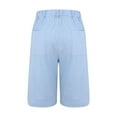 thumbnail image 6 of GEWSEY womens Ultra Lux Comfort With Flex-to-go Utility Bermuda Short Sky Blue, S, 6 of 8
