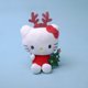 thumbnail image 4 of Serie de Navidad Kt Cat Doll Hi Kitty juguete de peluche regalo de Navidad blanco the Kitty juguetes de peluche Kt Cats Easter Kitty muñecos de peluche, 4 of 4