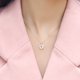 thumbnail image 3 of Collar de mujer Peach Sweetheart Shell - Oro ER, 3 of 5