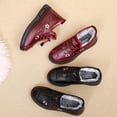 thumbnail image 2 of Zapatos de tela viejos de invierno para mujer, suela de poliuretano, antideslizantes, cómodos, cálidos, sin cordones, para madres de mediana edad y mayores, 2 of 5