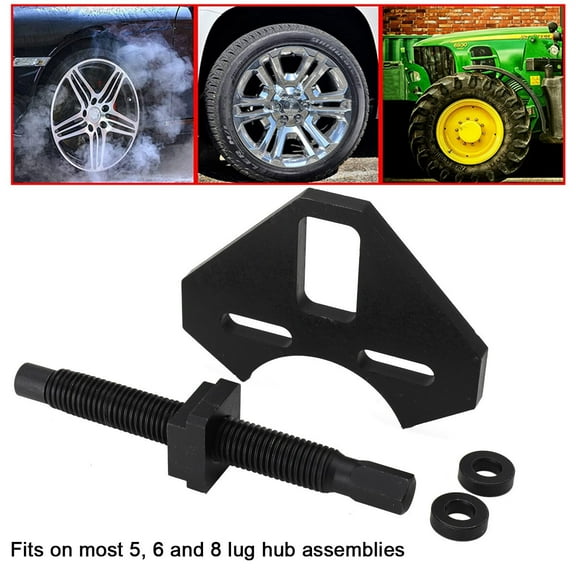 NICCOO Automotive Wheel Hub Remover Tool Kit For 5, 6, and 8 Lug Hubs Assemblies