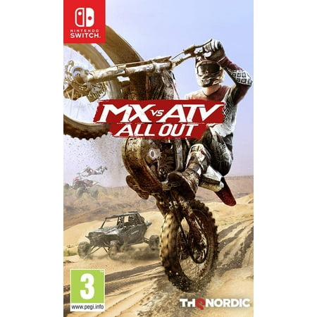 MX vs ATV All Out (Nintendo Switch) Massive Free Environments!