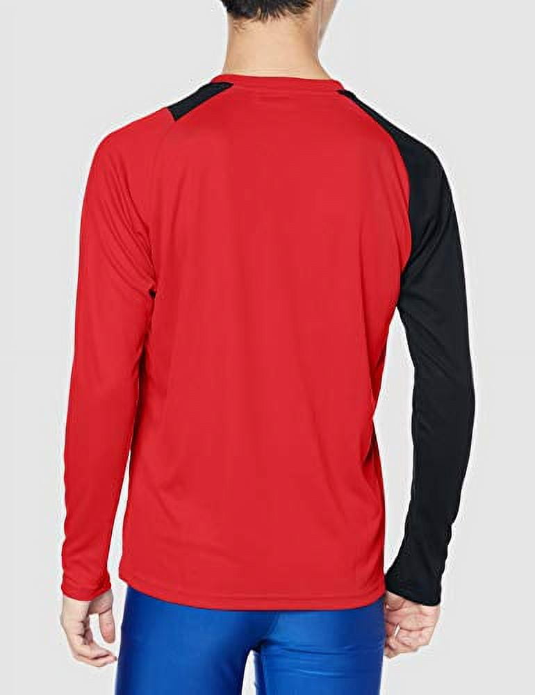 Mizuno 32MA0140 Training Wear, Switching T-shirt, Long Sleeve