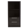thumbnail image 4 of Baxton Studio Carlingford 2 Shelf Bookcase in Dark Brown, 4 of 10